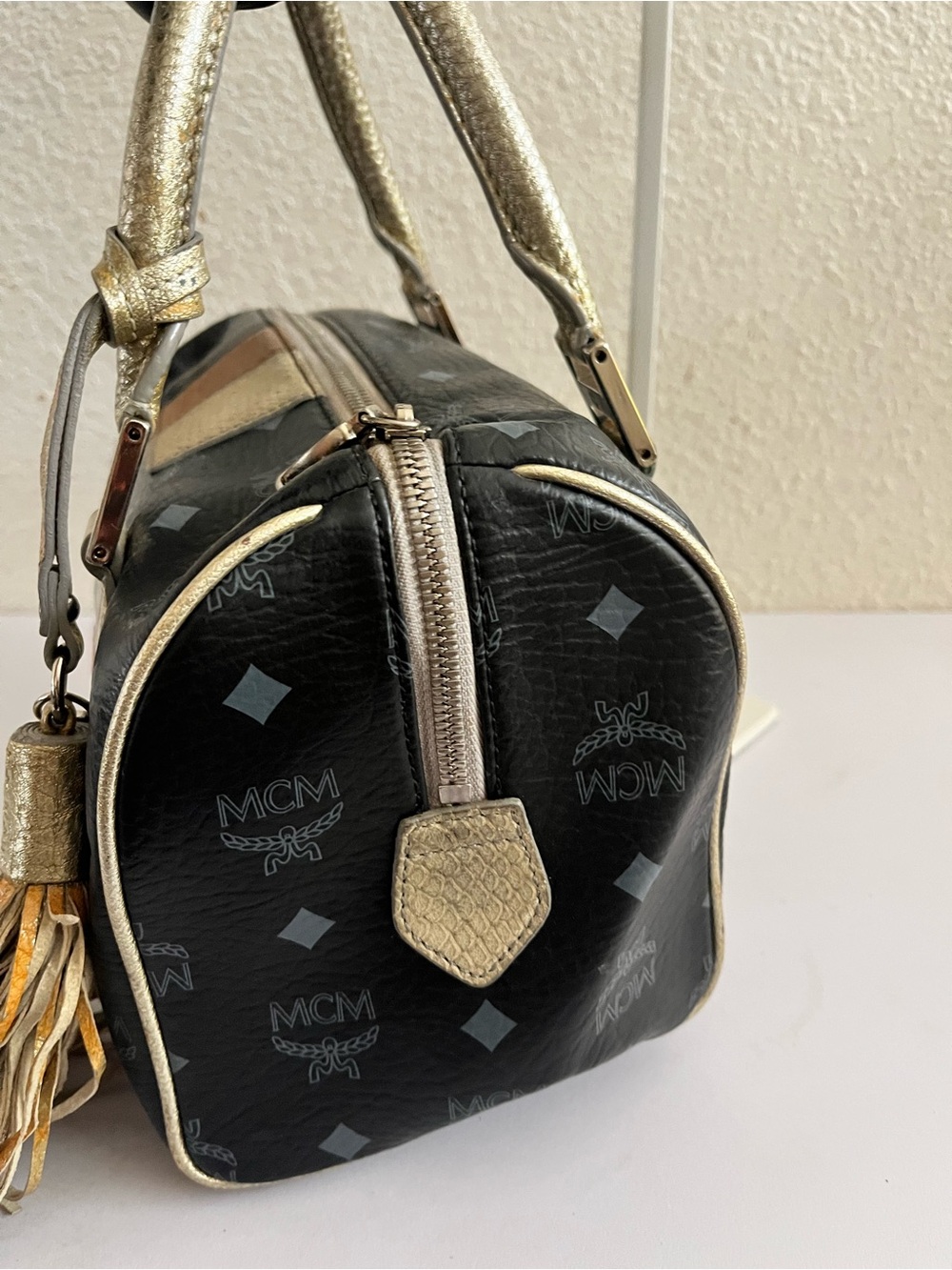 MCM Boston bag - Picture 5 of 13